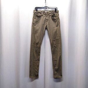 Mavi Jeans James Skinny Fit Men's Size 31/34 Flex Fabric Comfort Fit Olive Green